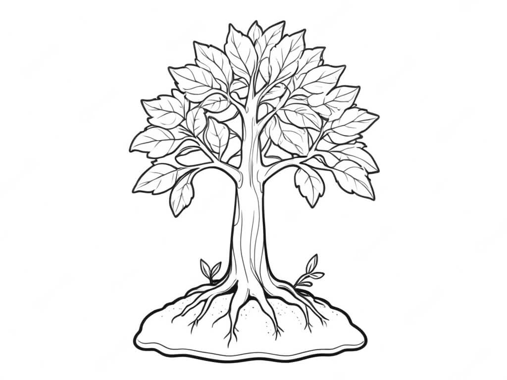 Bonsai da colorare