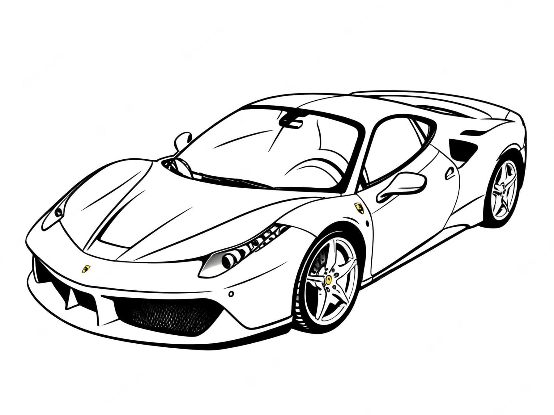 Auto da colorare