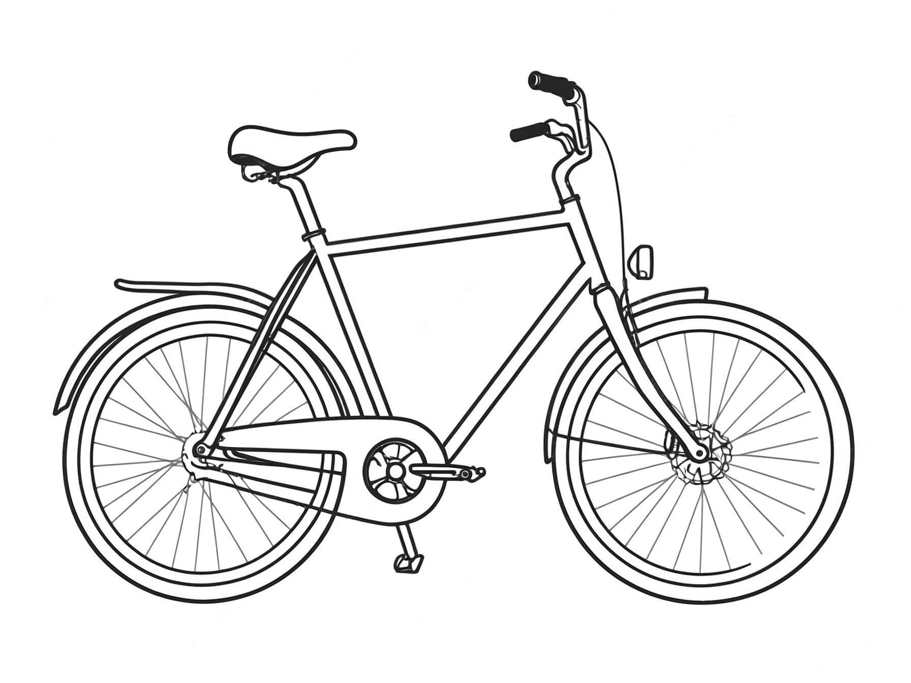 Altra bicicletta da colorare