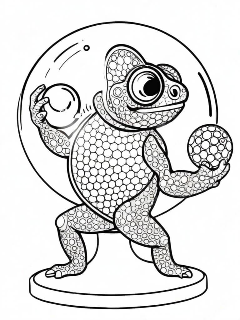 Camaleonte adorabile