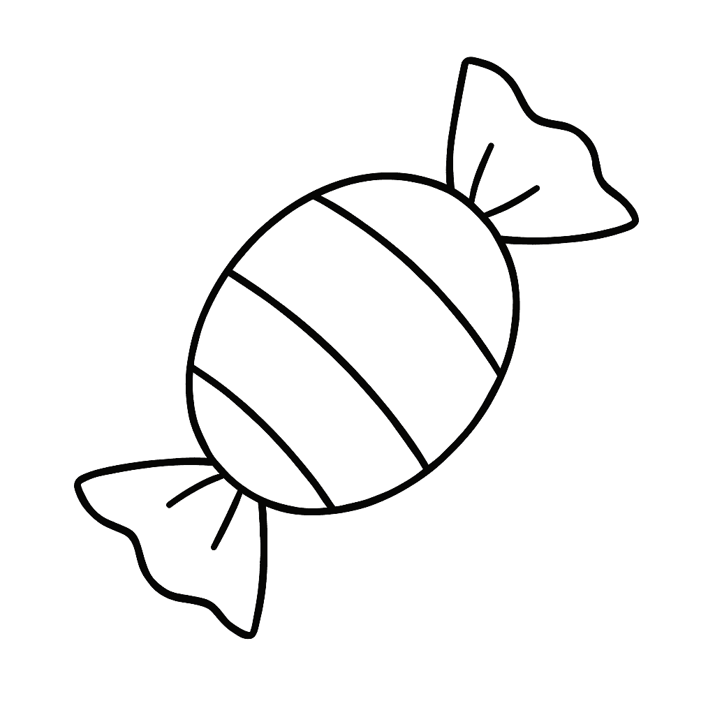 Caramella da colorare