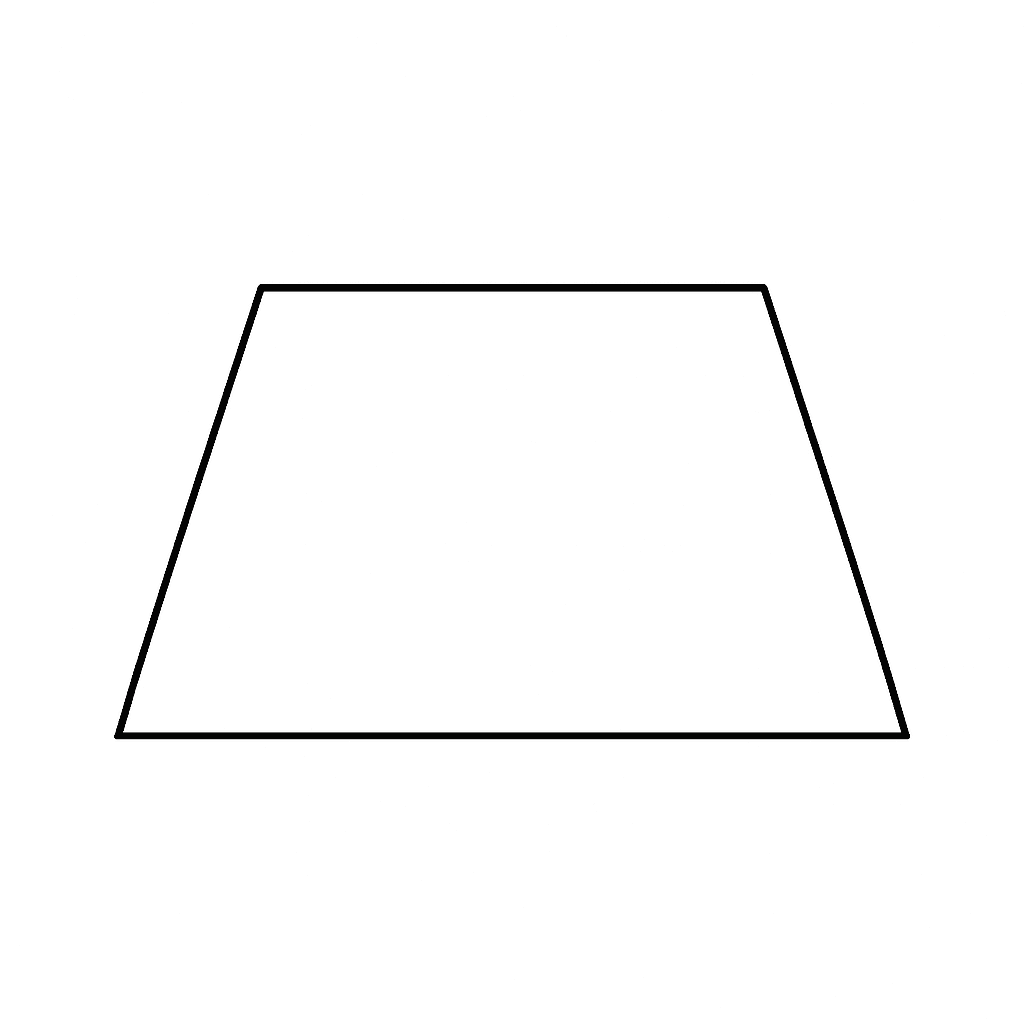 Trapezio da colorare