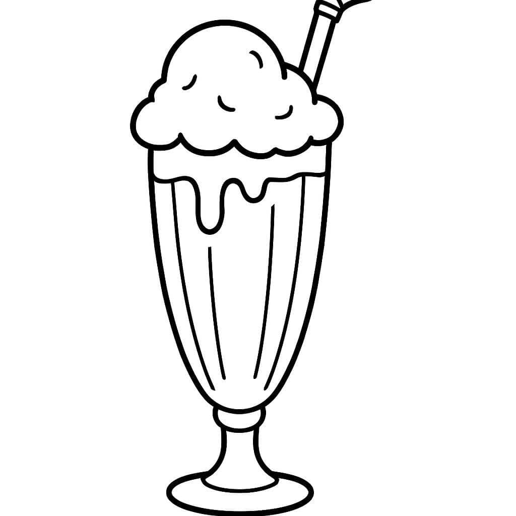 Float al gelato da colorare