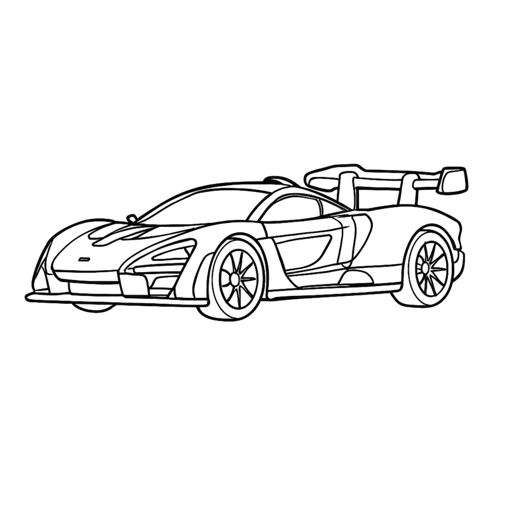 Hot Wheels Fast and Furious da colorare