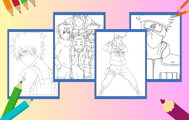Kakashi da colorare