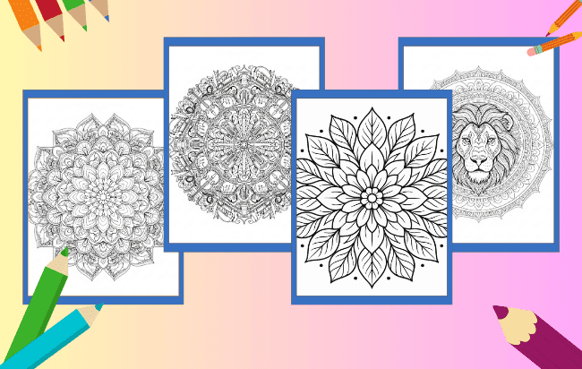 Mandala da colorare