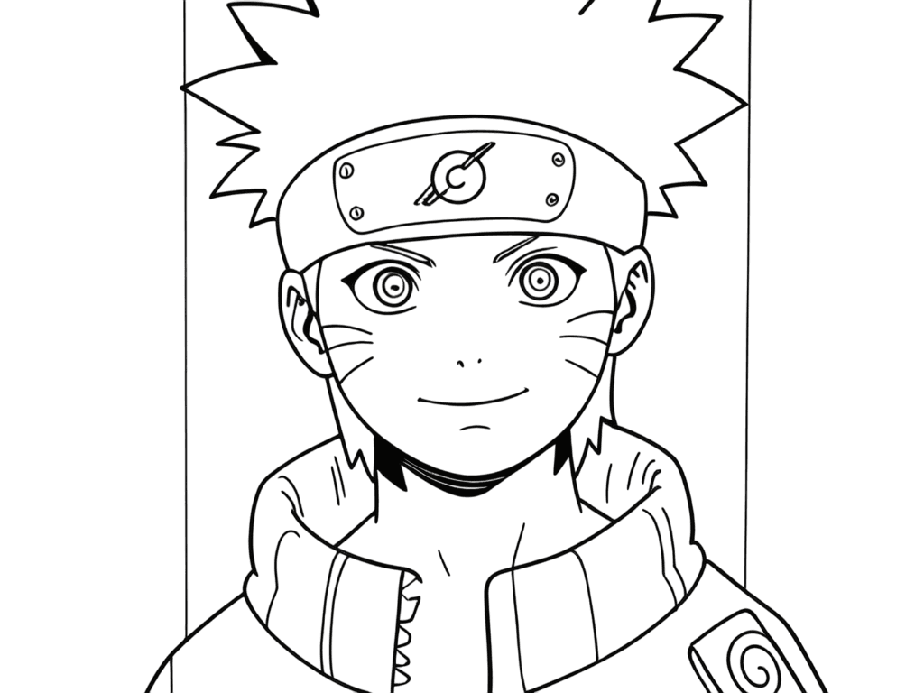 Naruto Uzumaki Rasengan da colorare