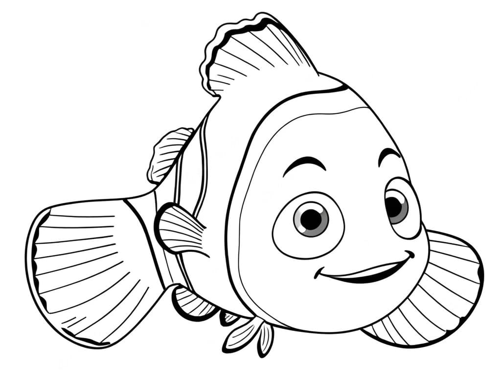 Nemo da colorare