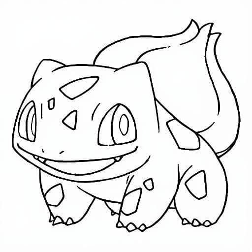 Bulbasaur da colorare