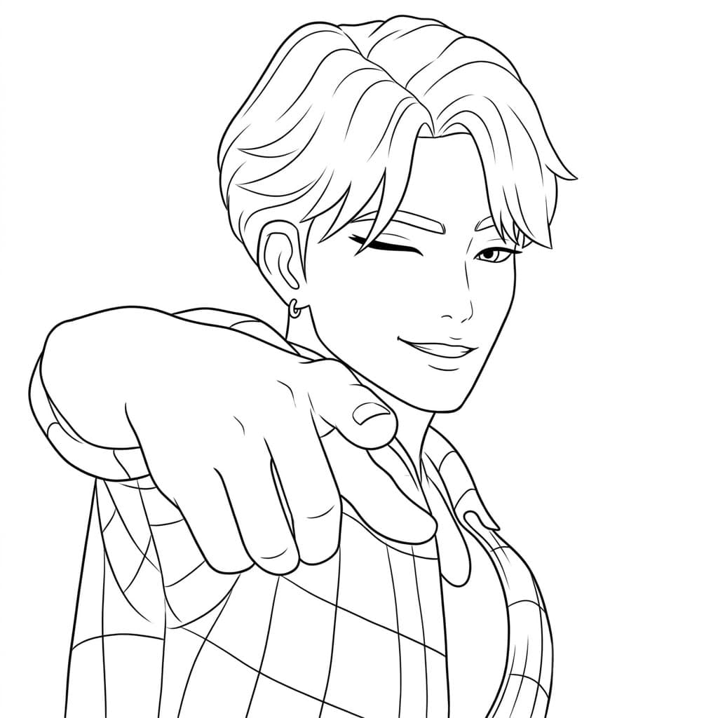 Jinu da colorare