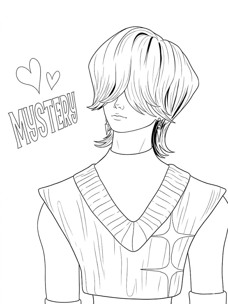 Mystery Saja Boys da colorare