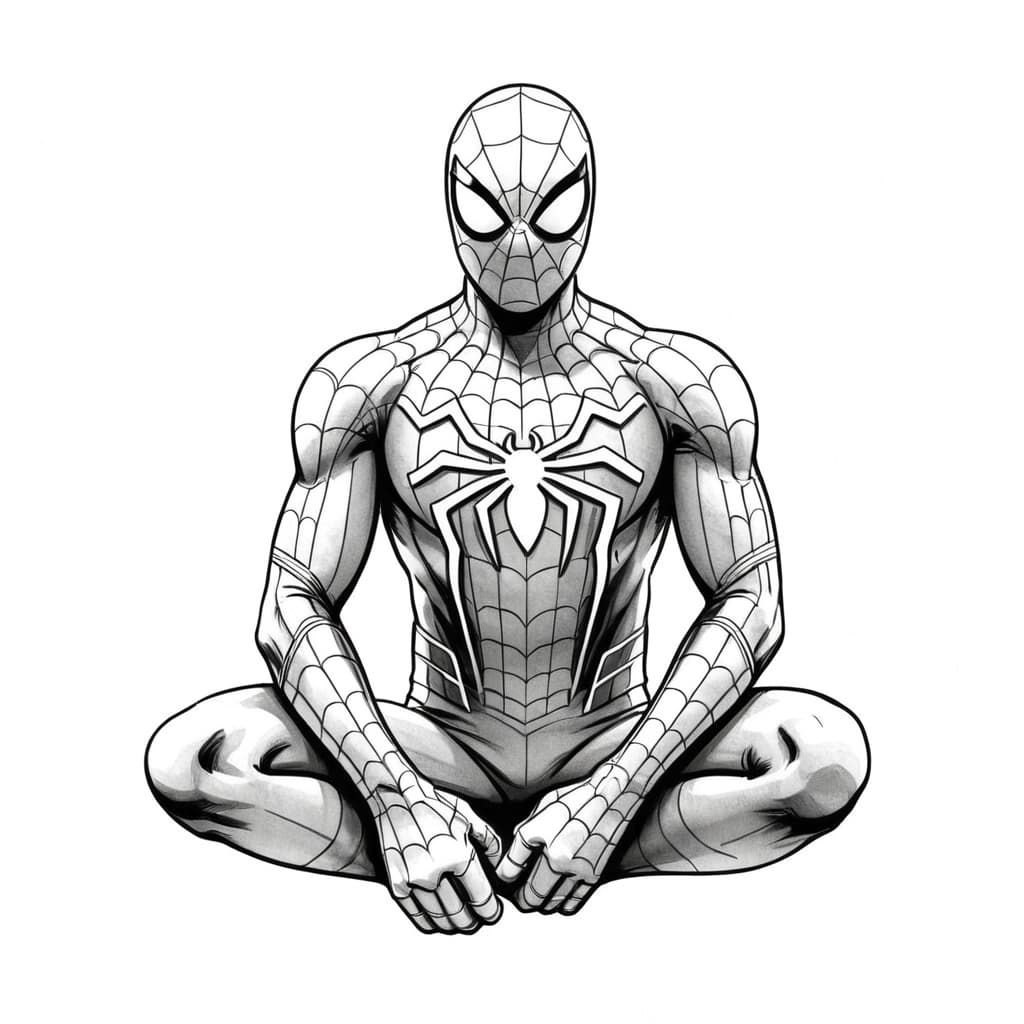 Spider-Man da colorare e stampare