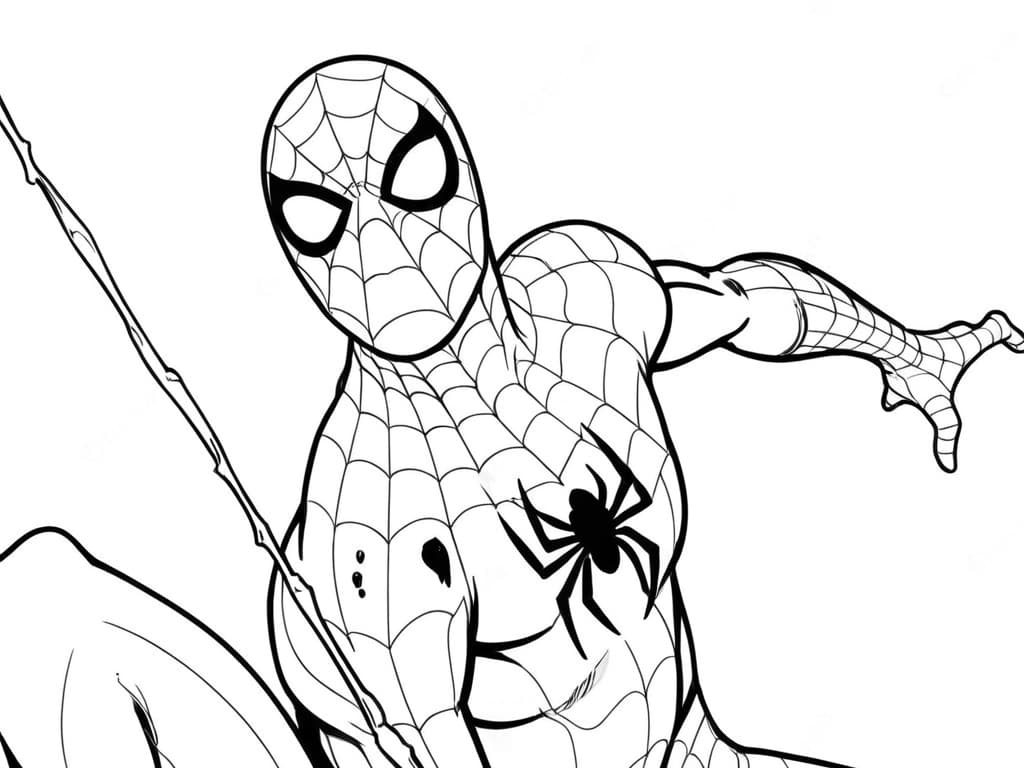 Spider-Man lancia ragnatele