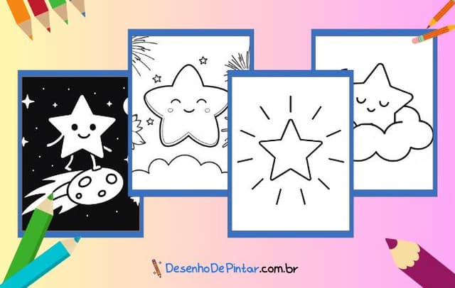 Stelle da colorare