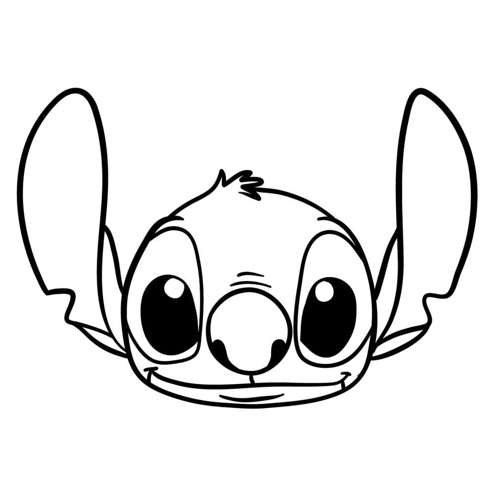 Stitch da colorare