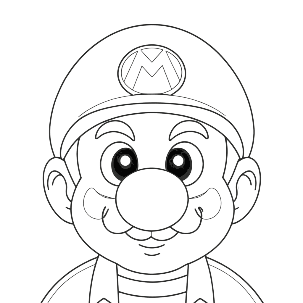 Mario da stampare e colorare