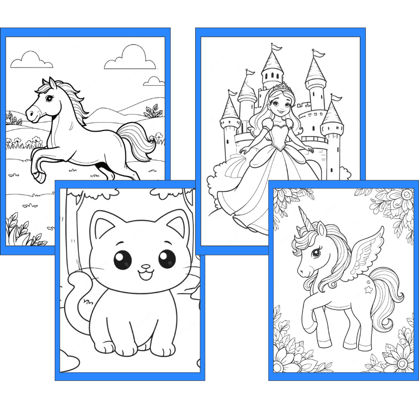 Esempio di disegno da colorare